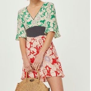 Top Shop Floral Mini Dress